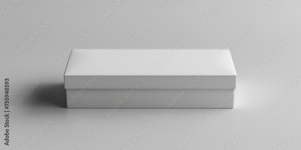Simple white box on plain background. Suitable for various design concepts. Simple white box on plain background. Suitable for various design concepts.