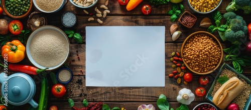 Table Filled With Various Vegetables