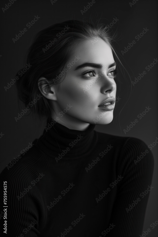 Gorgeous female model posing Gorgeous female model posing