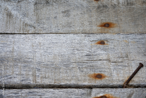 old wooden planks, rusted nails wallpaper background