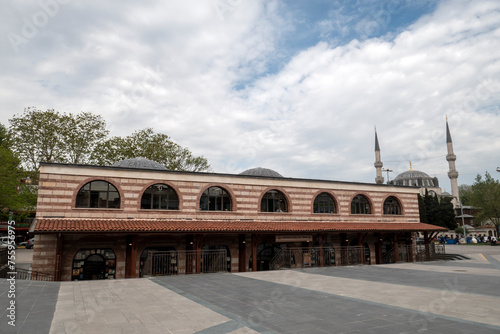 Mimar Sinan  Bazaar in Uskudar, Istanbul, Turkey