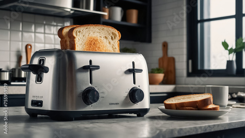 toaster in the kitchen