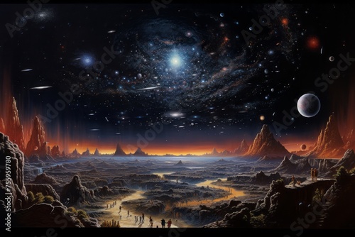 A panoramic view of the universe s wonders