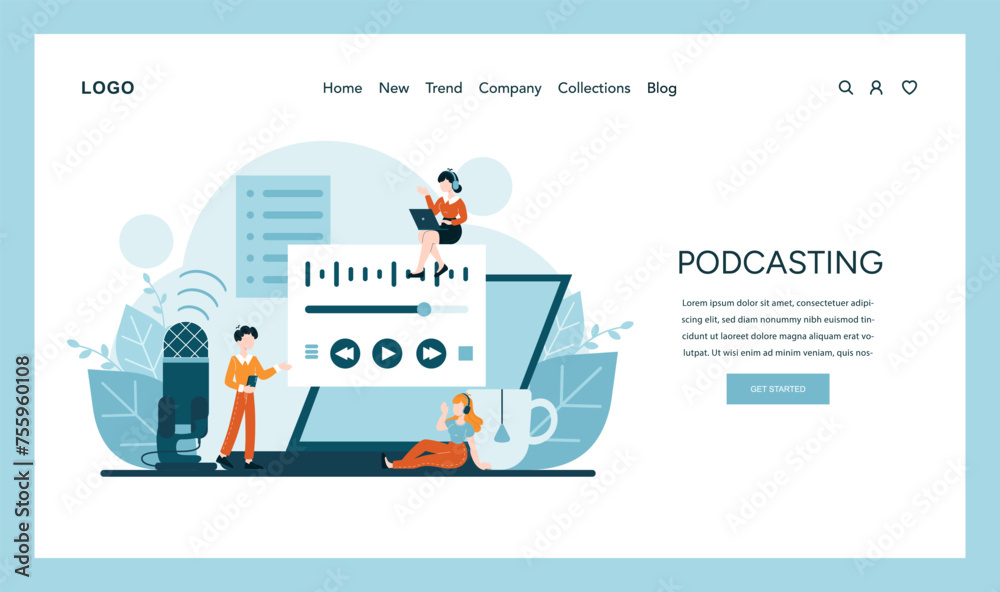 Eager voices share stories via podcasting platforms Eager voices share stories via podcasting platforms