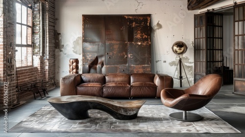 Unique Wooden Chaise Lounge,Vintage Suitcase Sofa,Industrial Leather Sofa