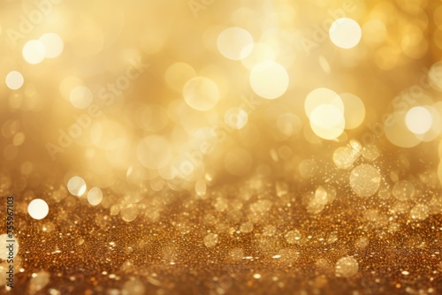 A gold background with shimmering gold dust
