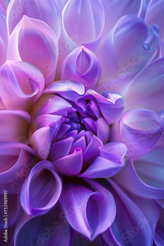 Detailed view of a purple flower, suitable for botanical projects.