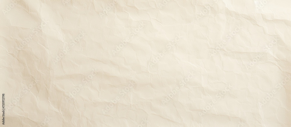 A closeup of a rectangular piece of white fabric with a brown, beige, and khaki pattern resembling hardwood flooring. Perfect for an event backdrop or stylish font background - obrazy, fototapety, plakaty 