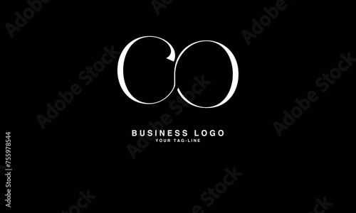 CO, OC, C, O, Abstract Letters Logo monogram
