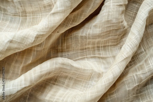 Crumpled fabric texture. Abstract background and texture for design.