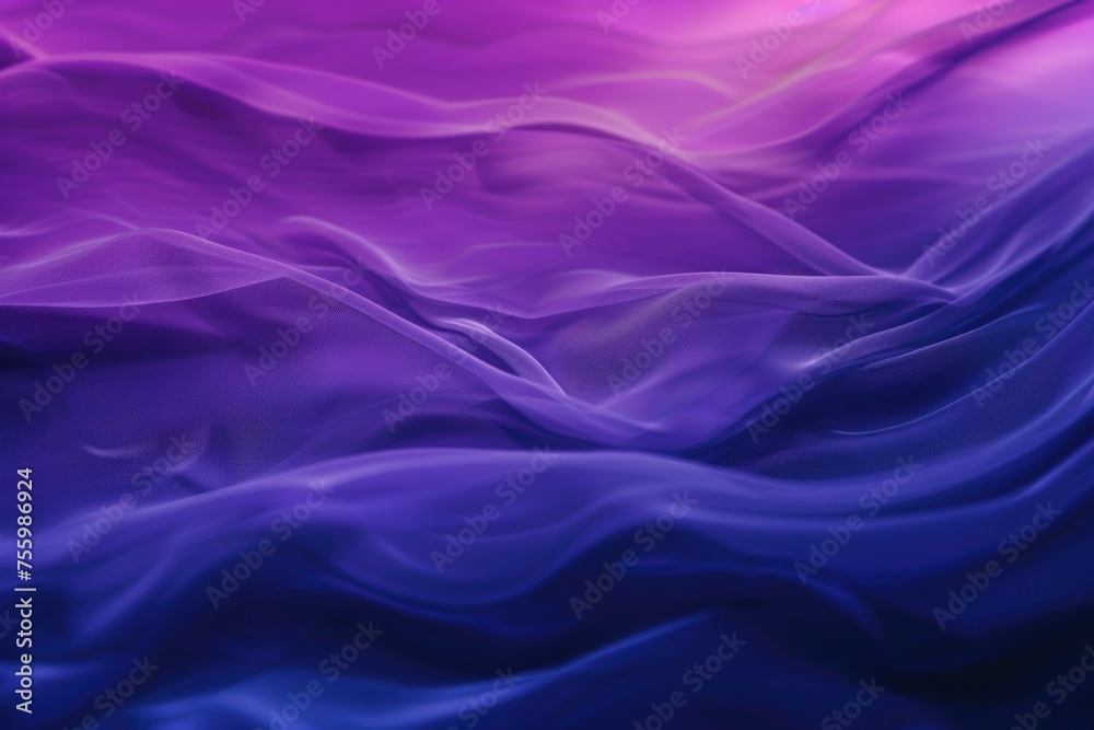 Obraz premium Detailed close up of purple and blue fabric, versatile for various design projects.