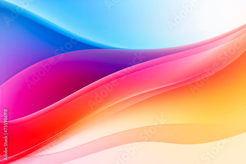 Vibrant Close-Up of Colorful Abstract Background