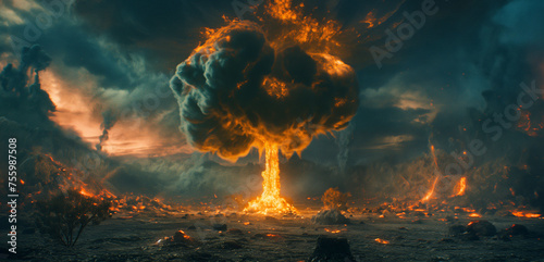 Explosión bomba nuclear © VicPhoto