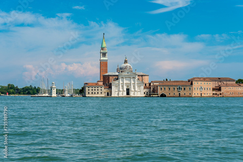 San Giorgio Maggiore Island and Church in Venice, Italy
