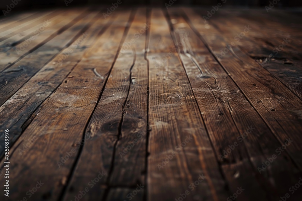 Detailed view of wooden floor in room, ideal for interior design concepts. Detailed view of wooden floor in room, ideal for interior design concepts.