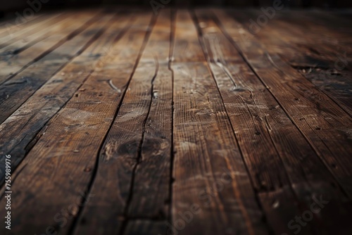 Detailed view of wooden floor in room, ideal for interior design concepts.