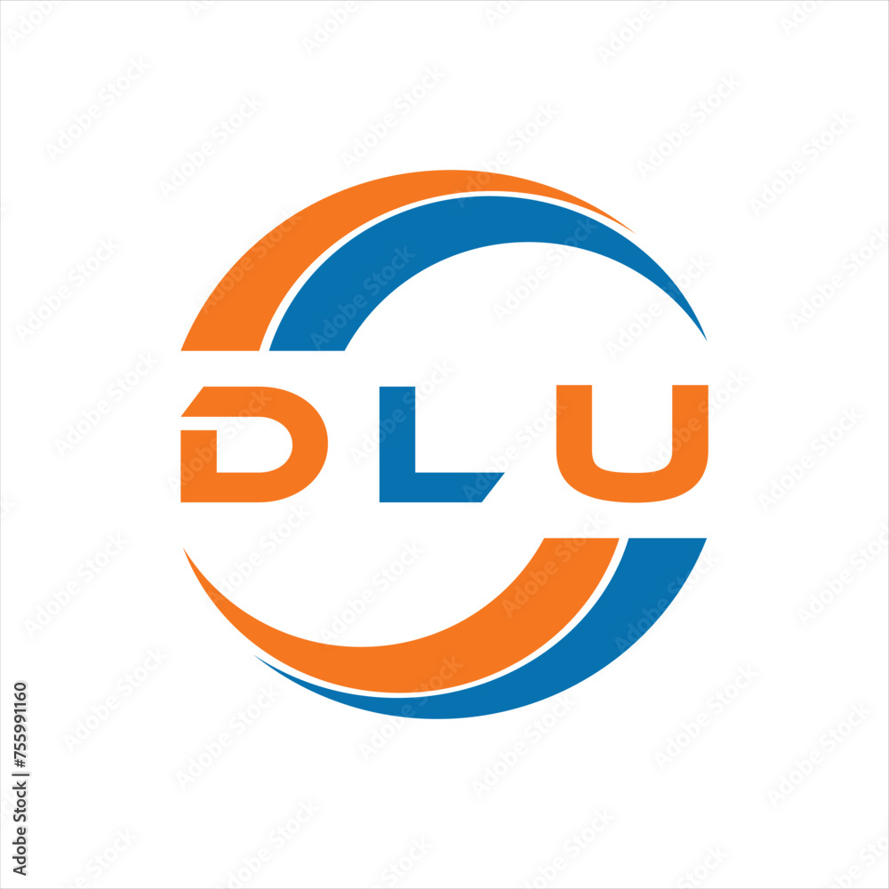 DLU letter design. DLU letter technology logo design on white background. DLU Monogram logo design for entrepreneur and business DLU letter design. DLU letter technology logo design on white background. DLU Monogram logo design for entrepreneur and business