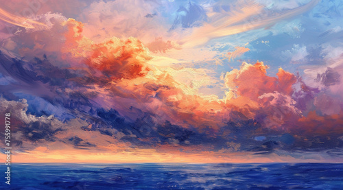 Clouds at sunset © Adam