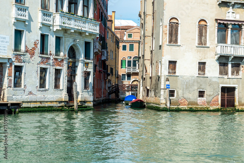 Quiet Canal in Venice, Italy, with Historic Buildings © GPH-Foto.de