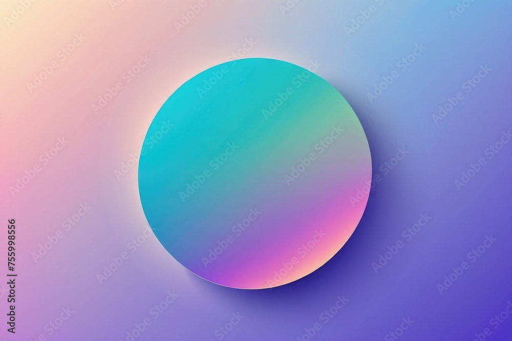 Abstract background featuring a trendy circle, minimalist design for versatile use, vector illustration, ideal for wallpaper, banner, card, book cover, landing page, incorporating subtle gradients