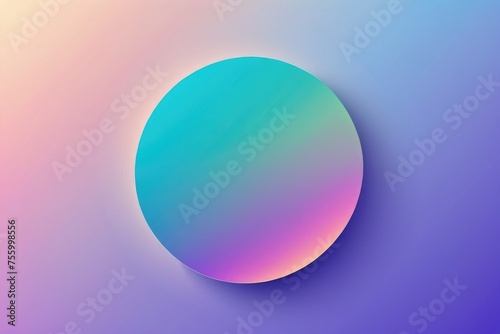 Abstract background featuring a trendy circle, minimalist design for versatile use, vector illustration, ideal for wallpaper, banner, card, book cover, landing page, incorporating subtle gradients
