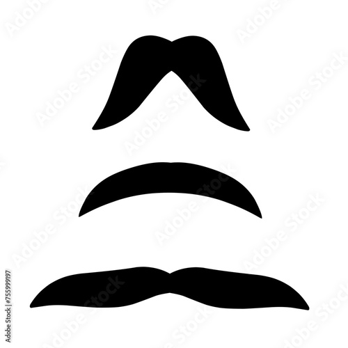 Mustache designs for editing your portraits
Format Vektor