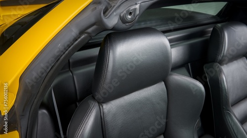 Passenger seat headrest © The Image Engine