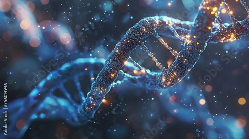 science helix cell genetics medical biotechnology generative ai
