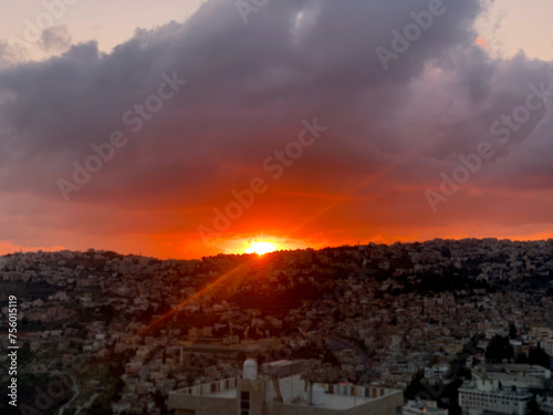 City of Jordan Sunset © Basel Sabbah