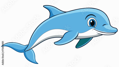 Illustration of a dolphin