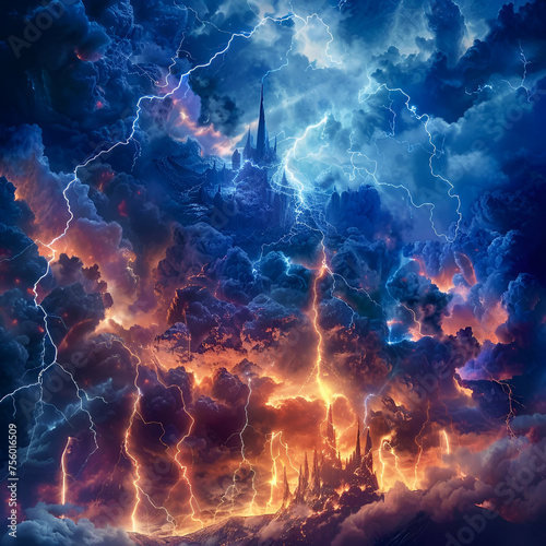 Electric Sky: Captivating Lightning Strikes