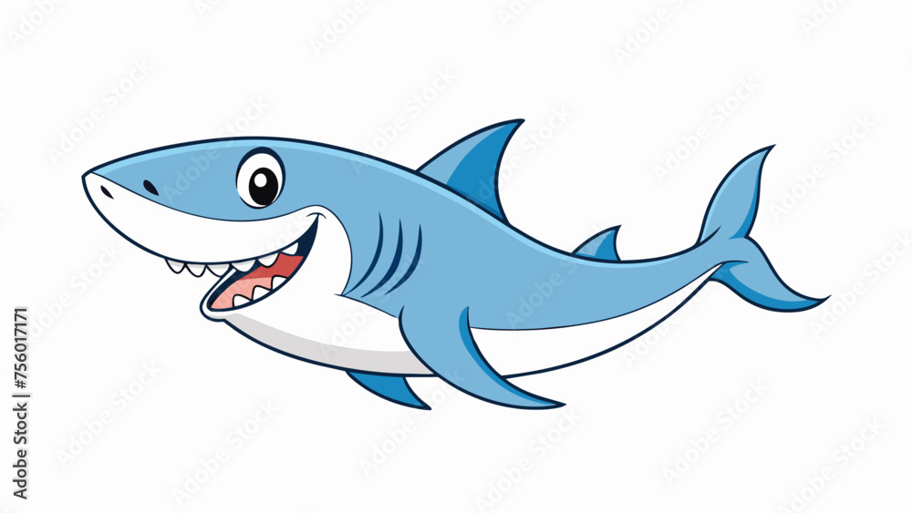 Illustration of a shark