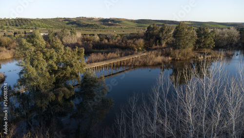 Fotos de naturaleza y paisajes en un lago 