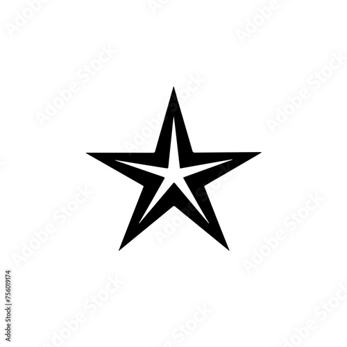 Abstract Star Vector Logo