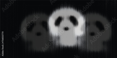 Grunge Skull Dark Background