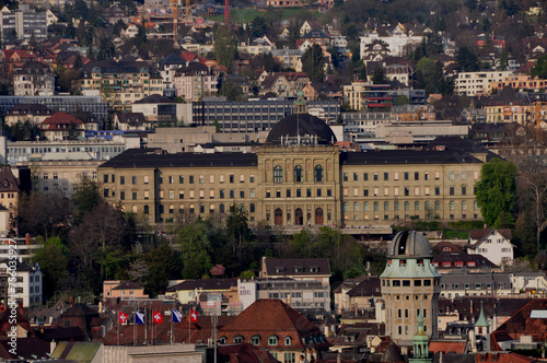 Switzerland: The Swiss Federal Institut of Technology in Zürich.  Zürich: Das Gebäude der  Eidgenössisch Technicsche Hochschule (ETH).