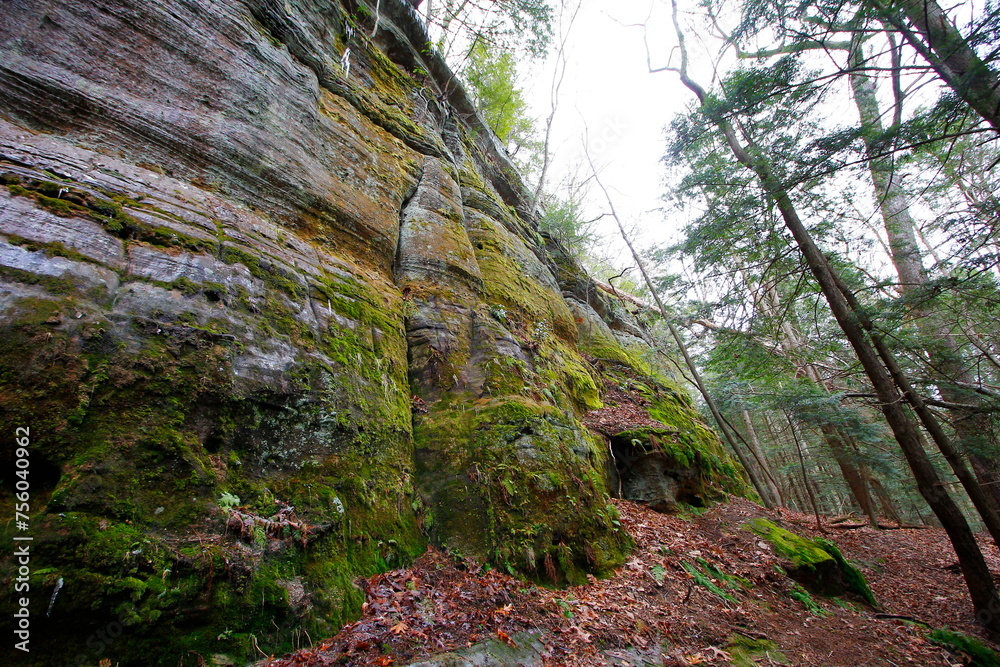 Whispering Cave, Hocking Hills State Park, Ohio Whispering Cave, Hocking Hills State Park, Ohio