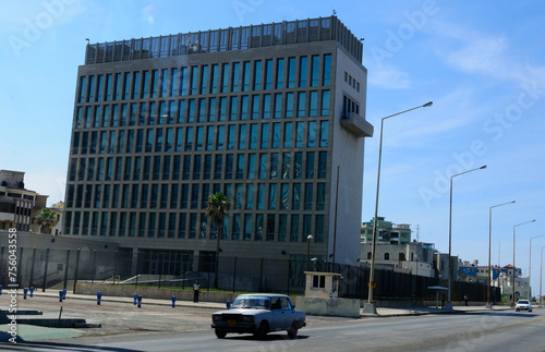 Cuba: The US-Embassy in Havanna