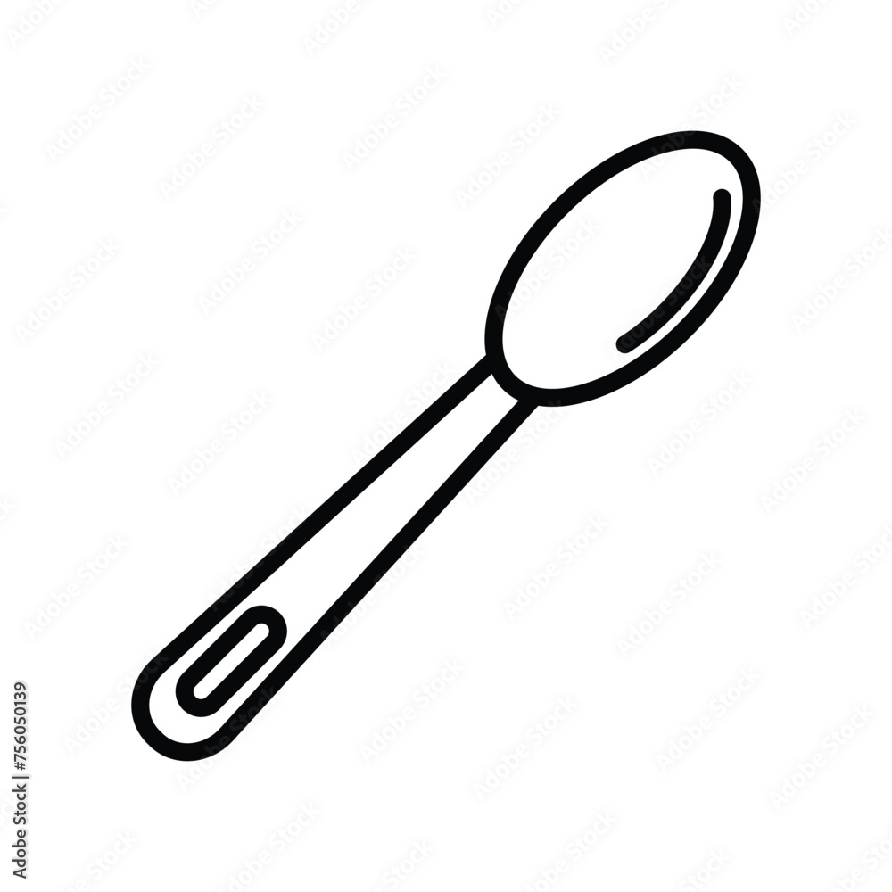 spoon icon vector template design flat and simple spoon icon vector template design flat and simple