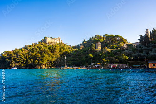 Castello Brown Majesty: Overlooking the Turquoise Waters of Portofino