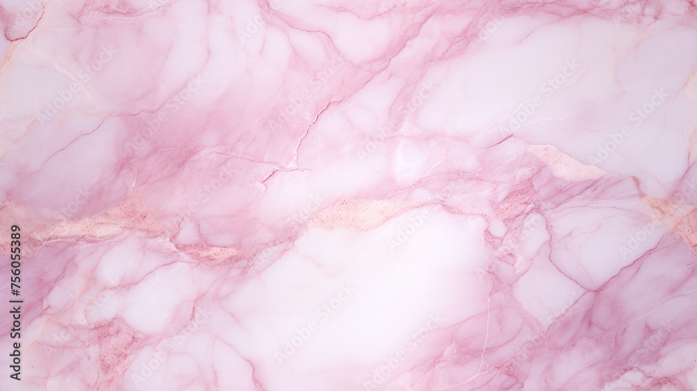 Fototapeta premium Pink marble seamless pattern