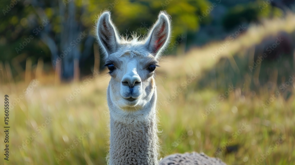 Fototapeta premium llama generative ai