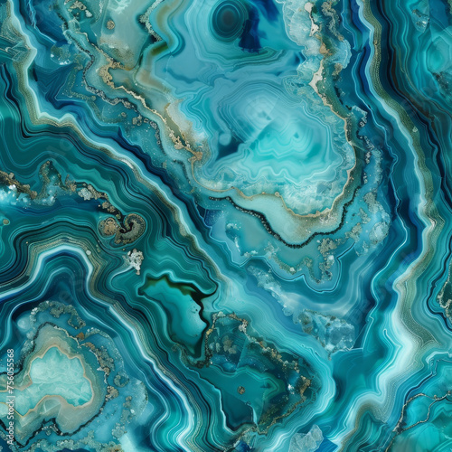 teal agate pattern 