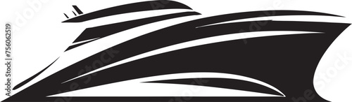 Subtle Sailing Vector Logo of Minimal Boat Barely a Breeze Minimalist Boat Emblem