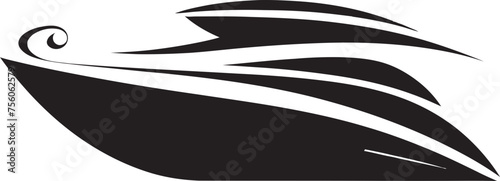 Wee Watercraft Minimalist Boat Icon Design Sublime Seafaring Vector Logo of Minimal Boat