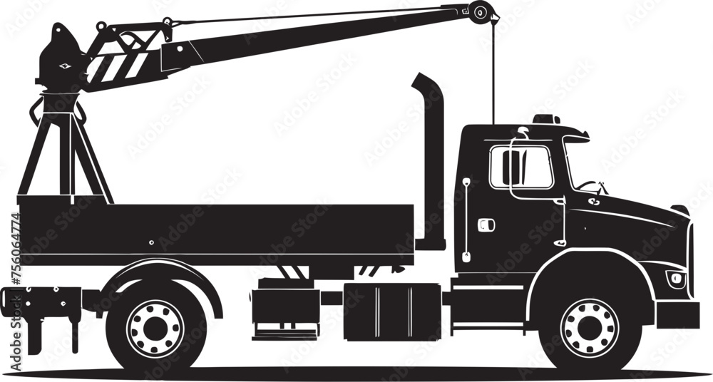 CraneCraft Versatile Truck Crane Vector Emblem Towering Transporters Crane Truck Symbol Design CraneCraft Versatile Truck Crane Vector Emblem Towering Transporters Crane Truck Symbol Design