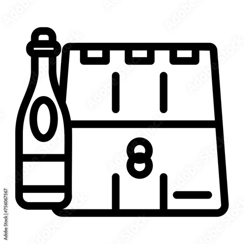 beer pack icon