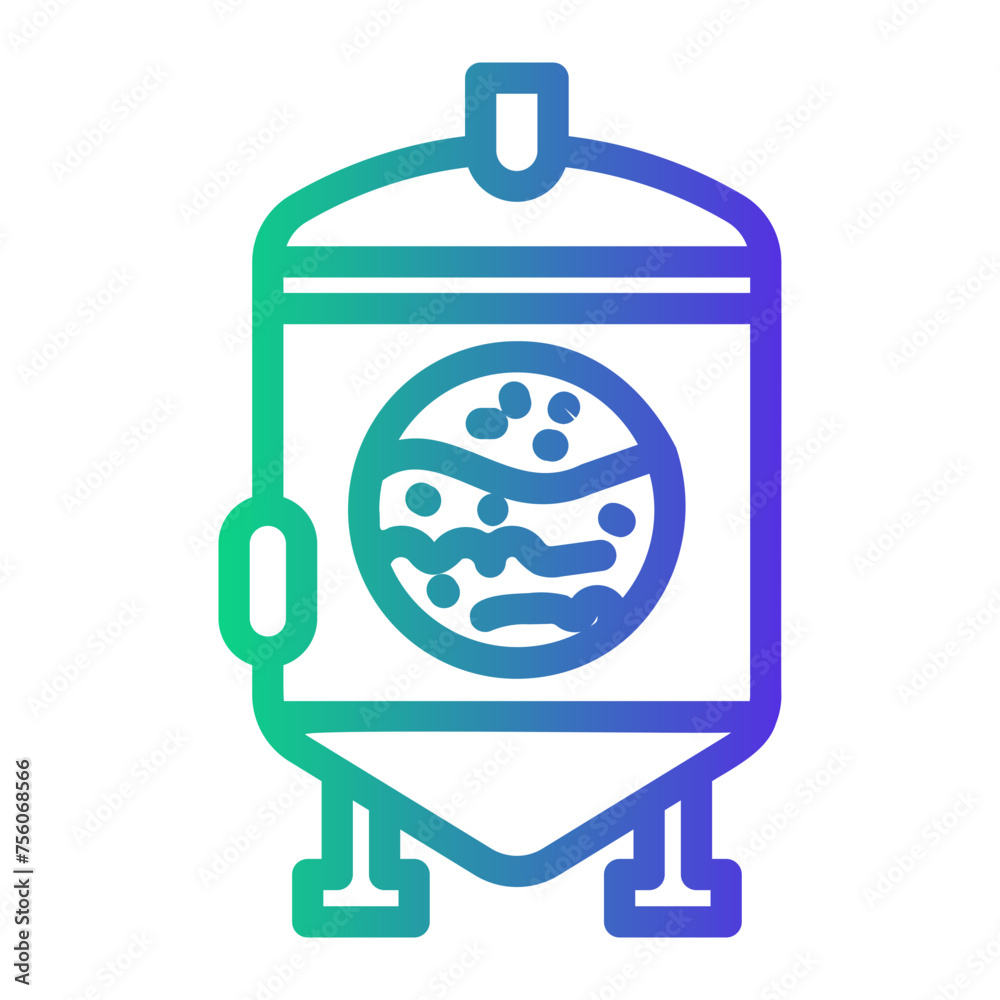 Obraz premium factory icon