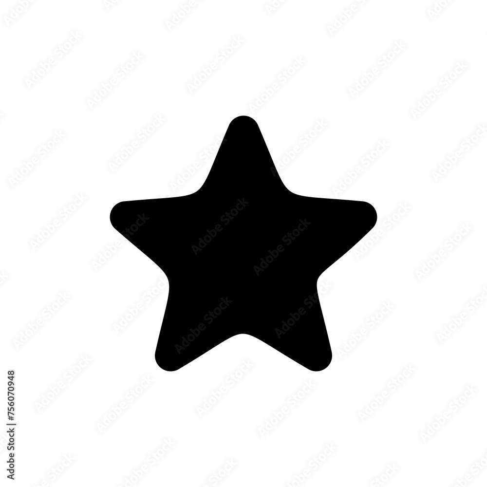 Star Icon vector isolated on white background. Star vector icon. Rating symbol Star Icon vector isolated on white background. Star vector icon. Rating symbol