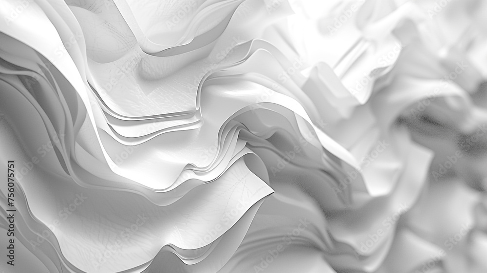 white abstract wavy background. white abstract wavy background.